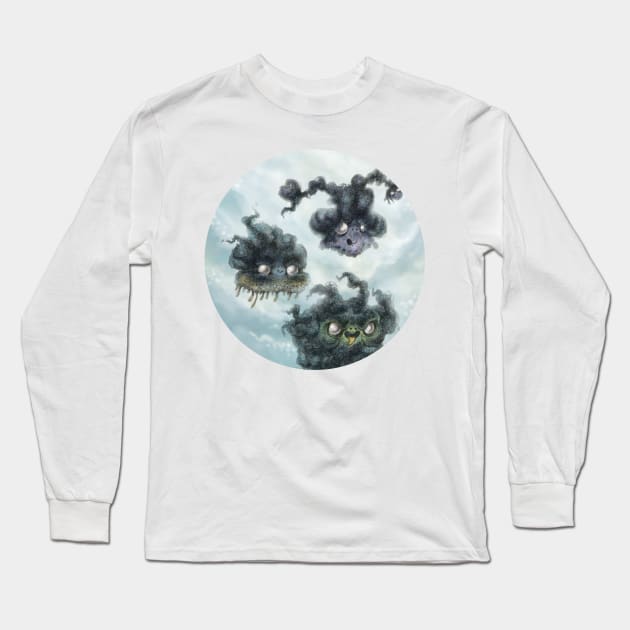 Dust Bunnies Long Sleeve T-Shirt by luisapizza